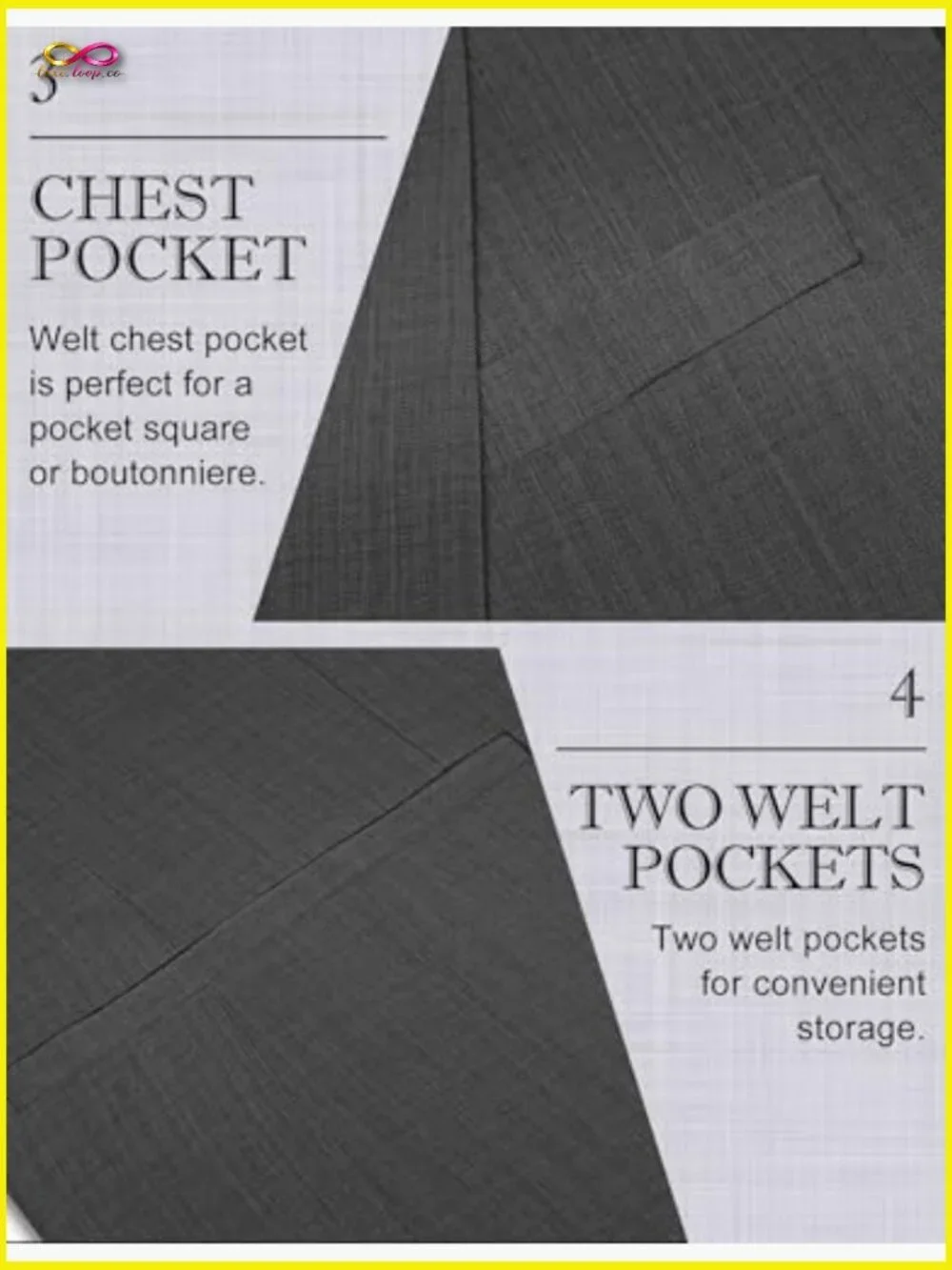 Slim Fit Lightweight Sport Coat One Button Casual Blazer Recycled Material